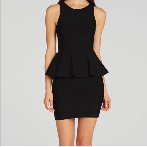 BCBG MAXAZRIA FRANCIS Peplum Dress - Picture 3 of 6